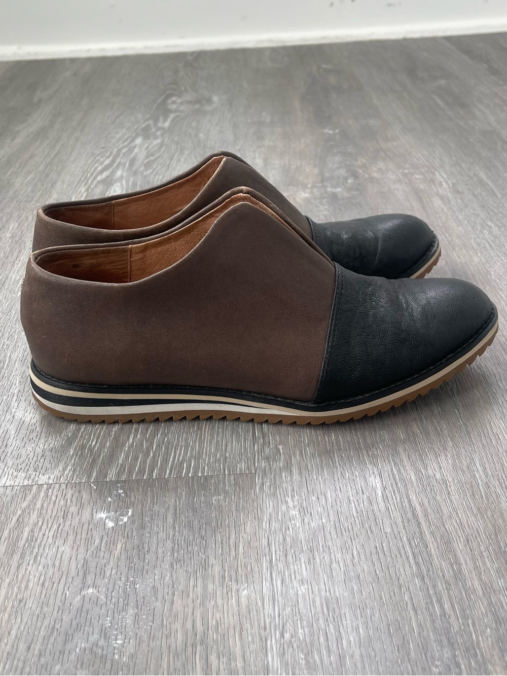 All Black Slip On Loafers Size 39.5 (US 9-9.5)